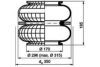 KAESS 4731037000 Boot, air suspension